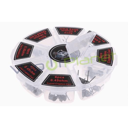 Resistencias Vapeo DEMON KILLER - Kit 48 (8 en 1) Resistencias Vapeo