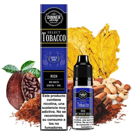 Rich Tobacco Bar Salts 50:50 Dinner Lady Rich Tobacco Bar Salts 50:50 Dinner Lady