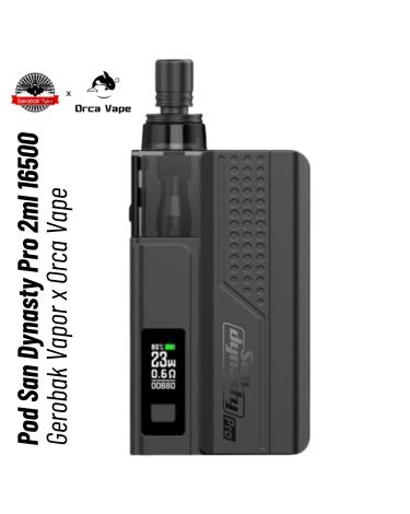 San Dynasty Pro Pod 16500 Gerobak Vapor x Orca Vape