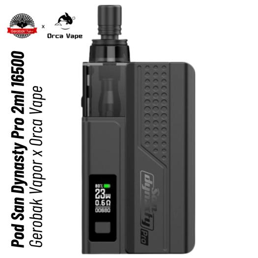 San Dynasty Pro Pod 16500 Gerobak Vapor x Orca Vape