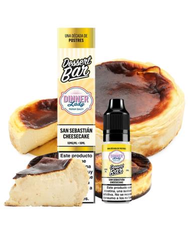 San Sebastian Cheesecake 10ml Dinner Lady Dessert Bar