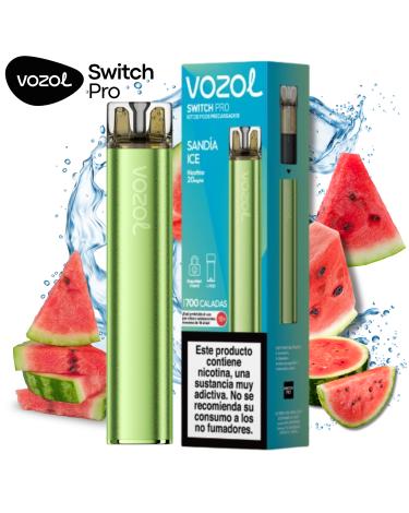 Sandía Ice | Vozol Switch Pro Starter Kit | 20mg Sales de Nicotina