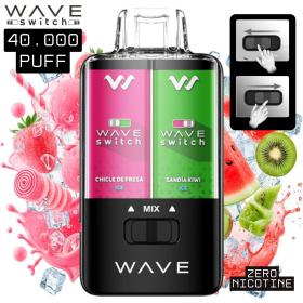 Sandia Kiwi Ice Chicle de Fresa Ice 40.000 Puffs Bud Vape Wave Switch | Desechable |