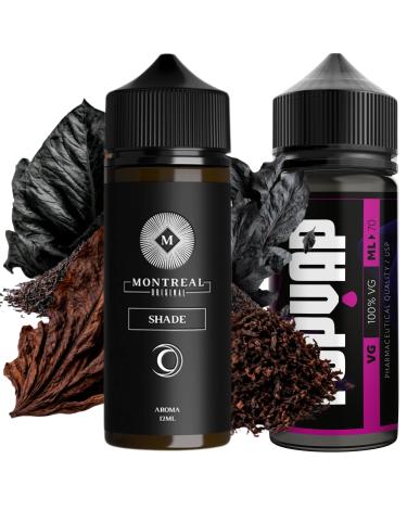 SHADE 12ml/120 (Longfill) Montreal Original + 70ml VG