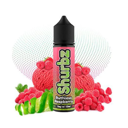 → Shurbz Ruthless Raspberry 50ml + Nicokit Gratis