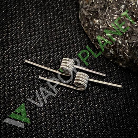 SINGLE Asimetrica Mini 0,37 guía 2,5mm - Pack 2 Coils - GALAN COILS