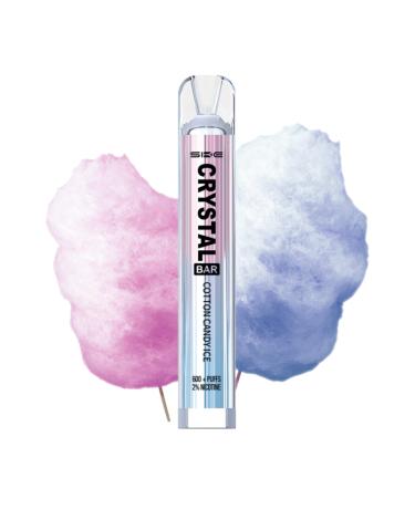 Ske Desechable Crystal Bar Cotton Candy Ice 20mg