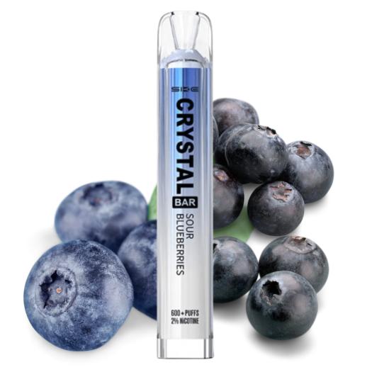 Ske Desechable Crystal Bar SOUR BLUEBERRIES 20mg