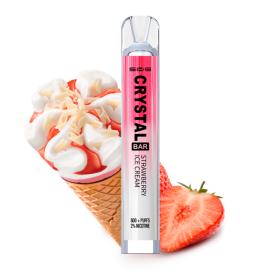 Ske Desechable Crystal Bar Strawberry ice Cream 20mg
