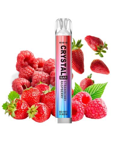 Ske Desechable Crystal Bar Strawberry Raspberry 20mg