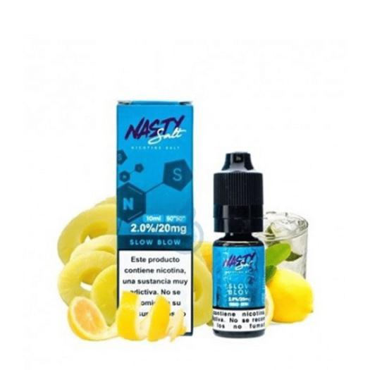 SLOW BLOW - NASTY JUICE 10 ml - 10 mg y 20 mg - Líquido con SALES DE NICOTINA