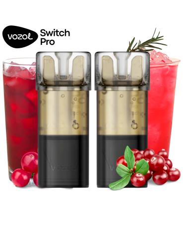 Soda Arandanos | Pack 2 uds | Cartuchos Precargados 20mg Vozol Switch Pro