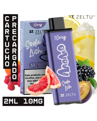 Sodalish Cartucho Precargado con Líquido ZELTU X³