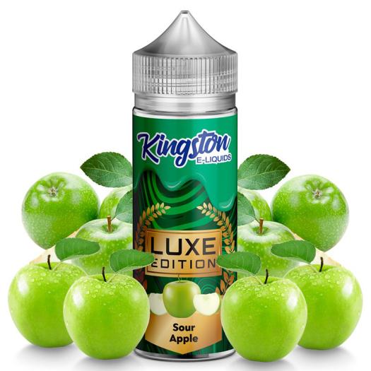 Sour Apple – LUXE EDITION - Kingston E-liquids 100ml + Nicokits Gratis