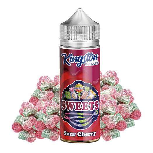 Sour Cherry - Kingston E-liquids 100ml + Nicokits Gratis