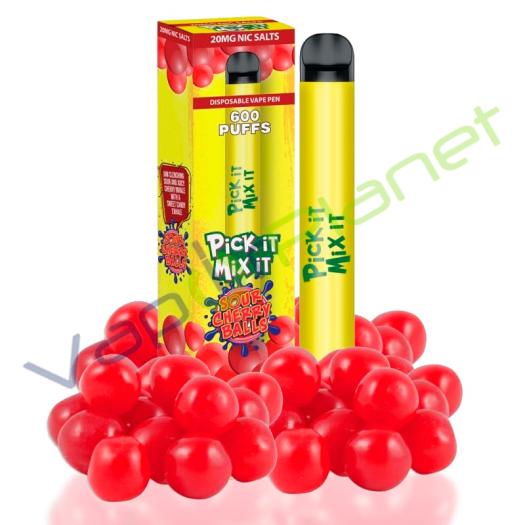 SOUR CHERRY Pick It Mix It 20mg Salt - Desechable
