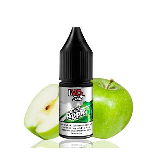 SOUR GREEN APPLE 10 ml - I VG - Líquido con SALES DE NICOTINA