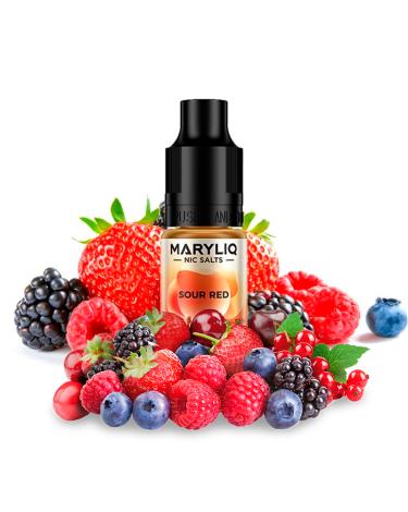 Sour Red Nic Salt 20mg 10ml - Maryliq by Lost Mary