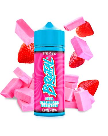 → SOUR STRAWBERRY BUBBLEGUM - BRUTAL by Just Juice 100ml + Nicokit Gratis
