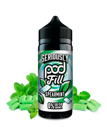 Spearmint Seriously Pod Fill 100ml + Nicokits Gratis