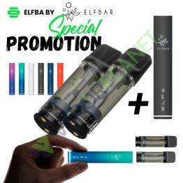 Special Promo - ELFBA By ElfBar - 2 Cartuchos Precargados + Batería