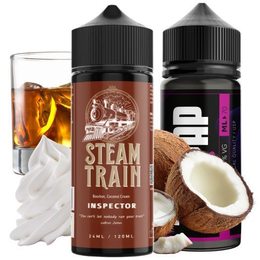 Steam Train Inspector 24ml/120 Longfill