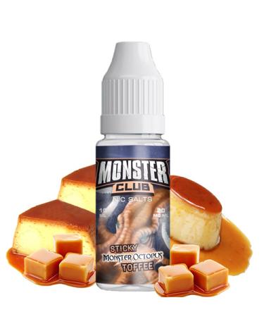 Sticky Monster Octopus Toffee 10ml – Monster Club Nic Salts - SALES DE NICOTINA