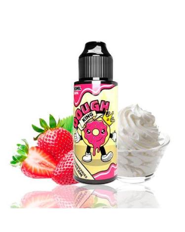 Strawberries & Cream 100ml + Nicokit gratis - Dough King