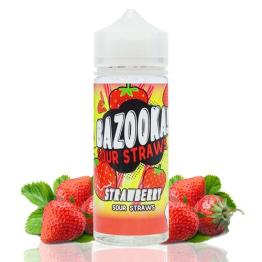 Strawberry 100 ml + Nicokits Gratis - Bazooka Sour Straws