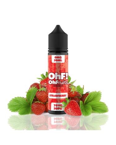 Strawberry 50ml + Nicokits gratis - OhFruits E-Liquids