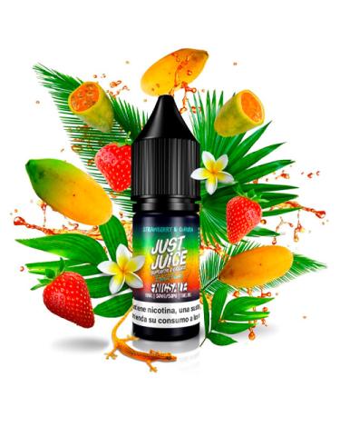 Strawberry And Curuba - JUST JUICE SALT 10 ml - 5 mg - 11 mg y 20 mg - Líquido con SALES DE NICOTINA