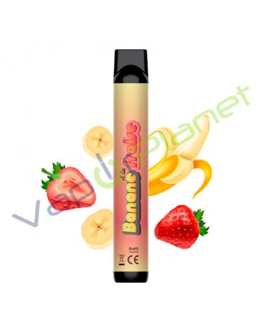 Strawberry Banana 600 puffs - Big Puff