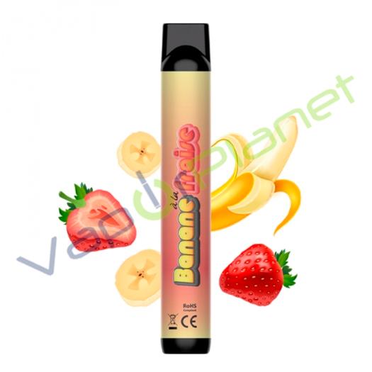 Strawberry Banana 600 puffs - Big Puff