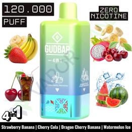 STRAWBERRY BANANA Desechable 4in1 | 120.000 Puff | GUDBAR (SIN NICOTINA)