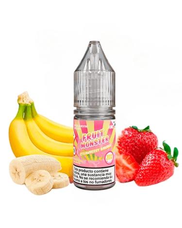 STRAWBERRY BANANA FRUIT MONSTER - MONSTER VAPE LABS - Sales de Nicotina 20mg - 10 ml