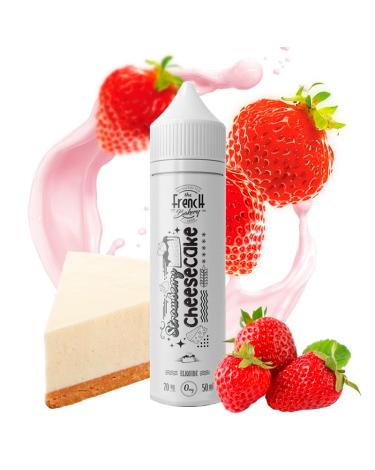 Strawberry Cheesecake - The French Bakery - 50ml + Nicokit Gratis