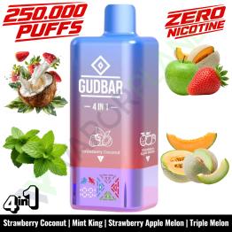 STRAWBERRY COCONUT Desechable 4in1 | 250.000 Puff | GUDBAR V2 (SIN NICOTINA)