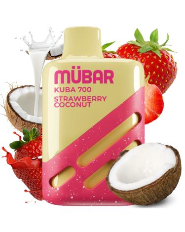 STRAWBERRY COCONUT Mübar Kuba 700 20mg