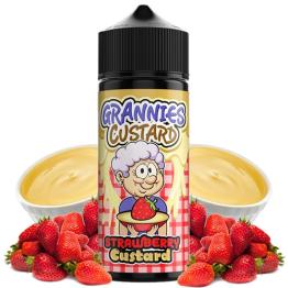Strawberry Custard 100ml + Nicokit gratis - Grannies Custard