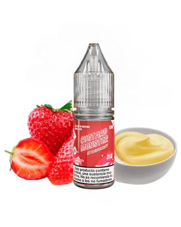 STRAWBERRY CUSTARD FRUIT MONSTER - MONSTER VAPE LABS - Sales de Nicotina 20mg - 10 ml