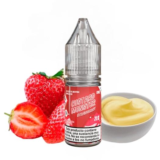 STRAWBERRY CUSTARD MONSTER - MONSTER VAPE LABS - Sales de Nicotina 20mg - 10 ml