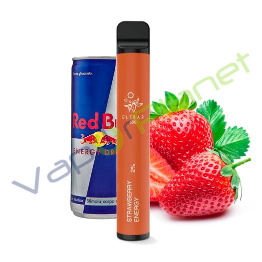 STRAWBERRY ENERGY Elf Bar Pod System SIN NICOTINA STRAWBERRY ENERGY Elf Bar Pod System SIN NICOTINA