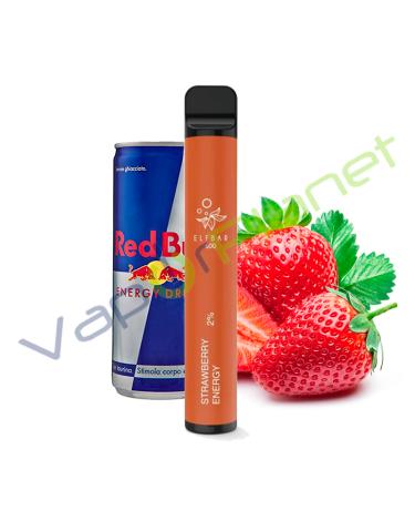 STRAWBERRY ENERGY Elf Bar Pod System 20mg Salt - Desechable