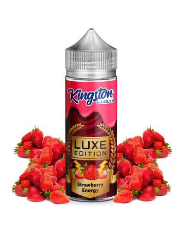 Strawberry Energy – LUXE EDITION - Kingston E-liquids 100ml + Nicokits Gratis
