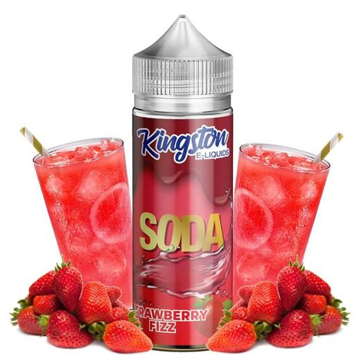Strawberry Fizz - Kingston E-liquids 100ml + Nicokits Gratis