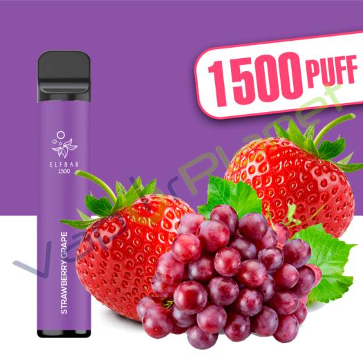 STRAWBERRY GRAPE Elf Bar 1500 4,8ml Pod System - Desechable - SIN NICOTINA