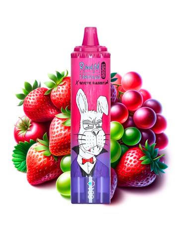 Strawberry Grape - Tornado White Rabbit by RandM - Desechable 15.000 puffs