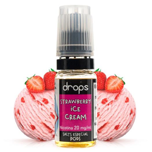 STRAWBERRY ICE 10 ml Drops - SALES DE NICOTINA STRAWBERRY ICE 10 ml Drops - SALES DE NICOTINA