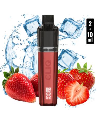 STRAWBERRY ICE Desechable 2+10ml Cliq 15000 Puff - 20 mg - AVM