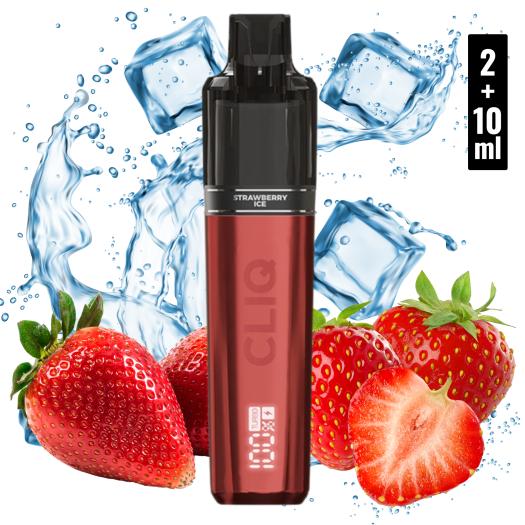 STRAWBERRY ICE Desechable 2+10ml Cliq 15000 Puff - 20 mg - AVM